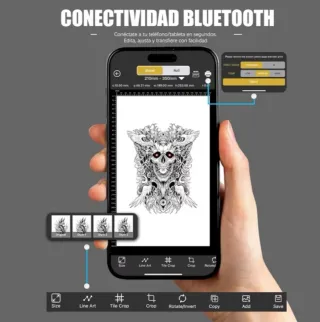 Dragonhawk Impresora Térmica Esténcil Tatuaje