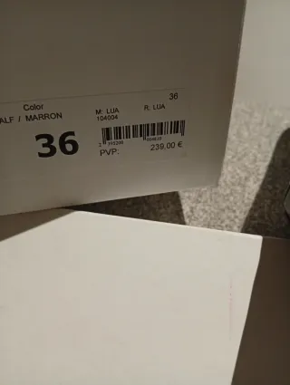 Zapatos Lottusse Mujer Talla 36 Marrones