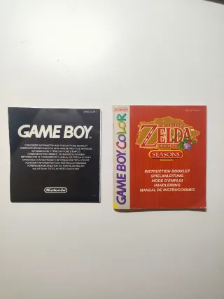 The Legend of Zelda: Oracle of Seasons España gbc