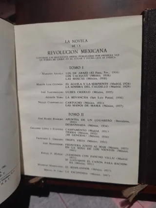 La novela de la revolución mexicana