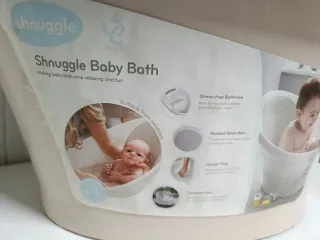 Bañera bebé Shnuggle 0-12 meses sin estrenar