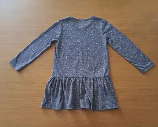 Vestido niña gris estrellas Shiny Winter de Losan