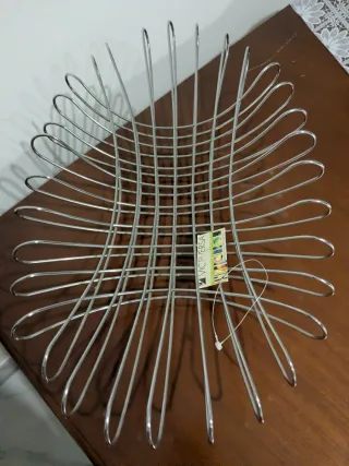 Cestino portafrutta in acciaio