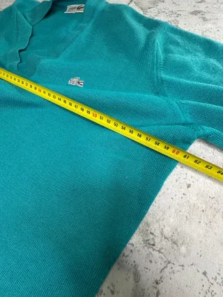 Cárdigan Lacoste Vintage Verde Talla M
