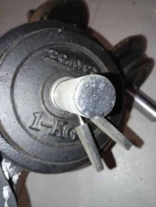 Mancuernas ajustables con discos 16 kg en total