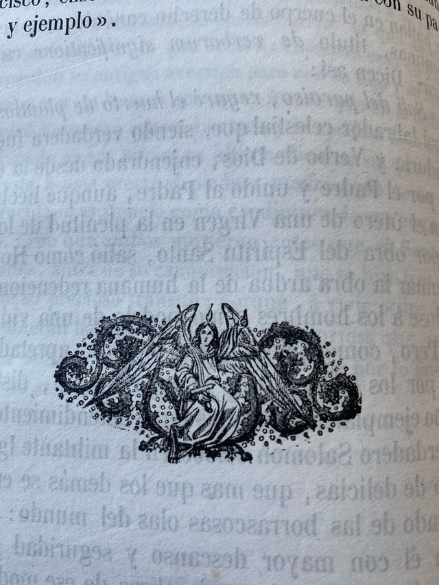 Precioso tomo antiguo ilustrado 1857