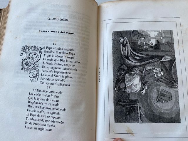Precioso tomo antiguo ilustrado 1857