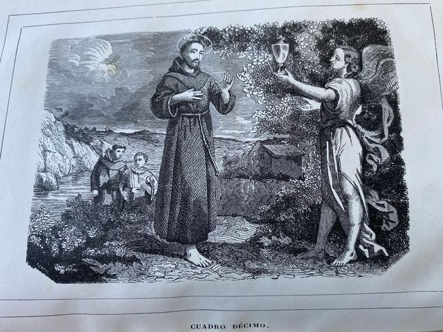 Precioso tomo antiguo ilustrado 1857