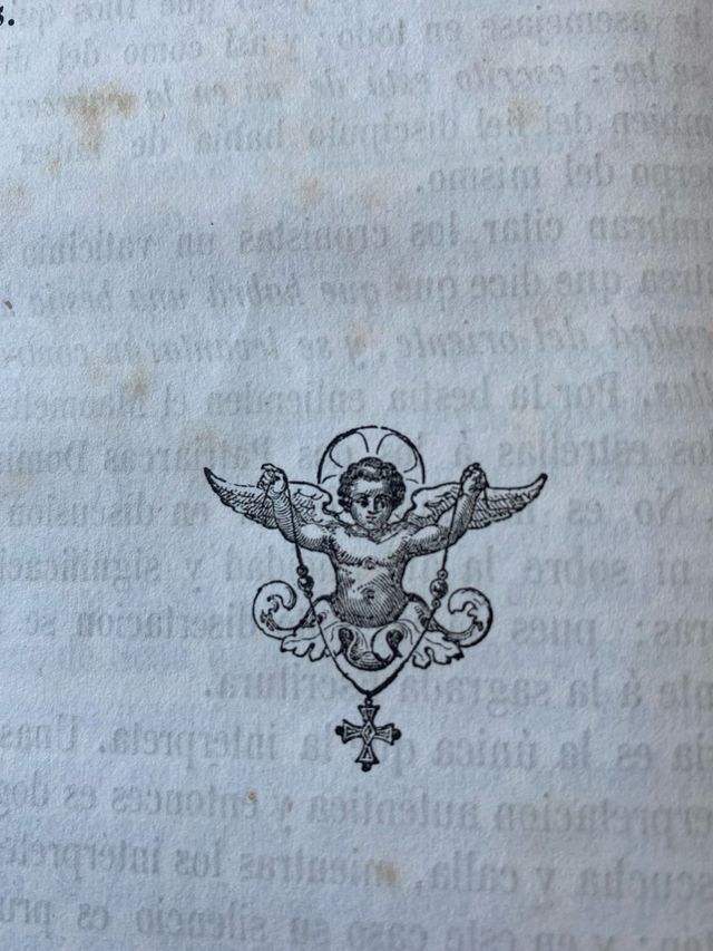 Precioso tomo antiguo ilustrado 1857