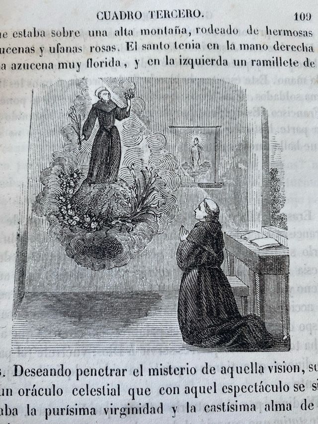 Precioso tomo antiguo ilustrado 1857