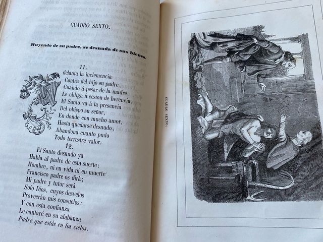 Precioso tomo antiguo ilustrado 1857