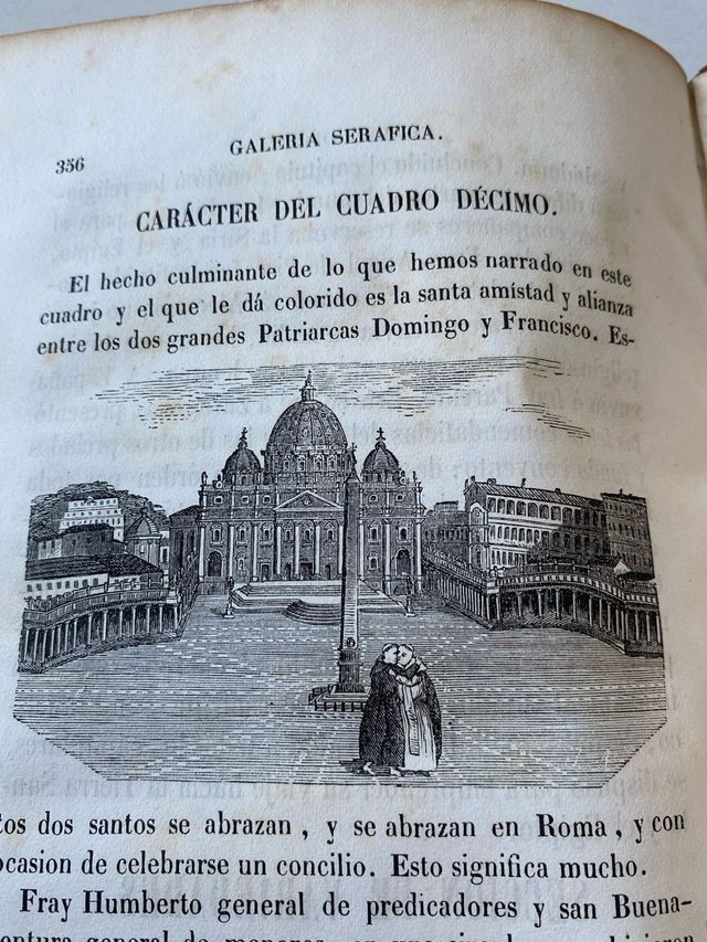 Precioso tomo antiguo ilustrado 1857