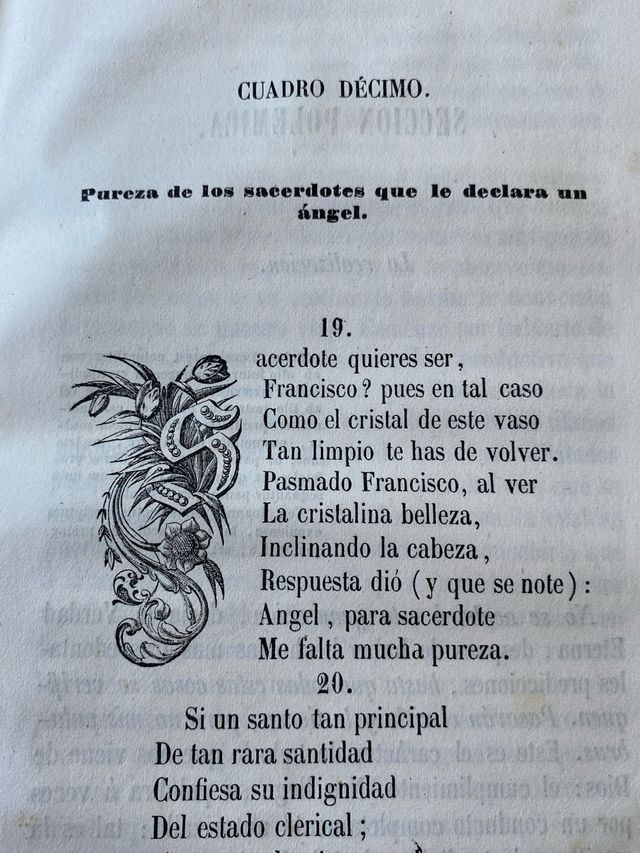 Precioso tomo antiguo ilustrado 1857