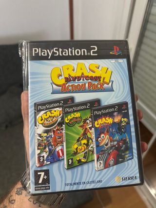 Crash Bandicoot Action Pack PS2