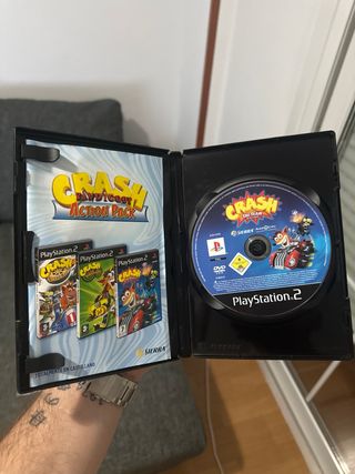 Crash Bandicoot Action Pack PS2