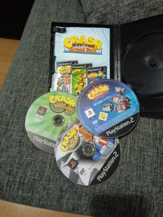 Crash Bandicoot Action Pack PS2