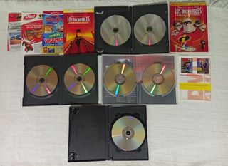 Pack 4 DVD: Goonies, Spider-Man, Increíbles