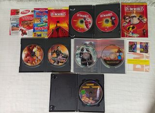 Pack 4 DVD: Goonies, Spider-Man, Increíbles