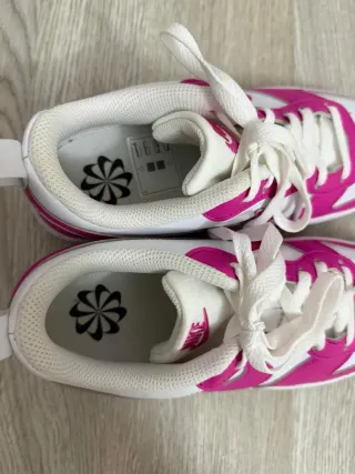 Zapatillas Nike Court Blancas y Rosas T.38