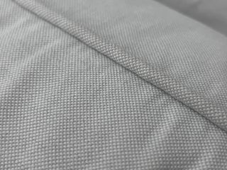 Sofá de 2 plazas beige y gris