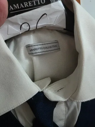 Traje Comunión Amaretto Blanco y Dorado