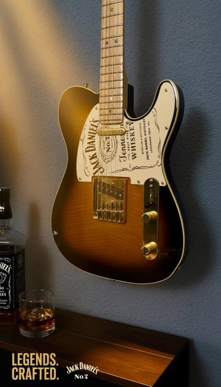 Golpeador Fender telecaster Jack Daniels
