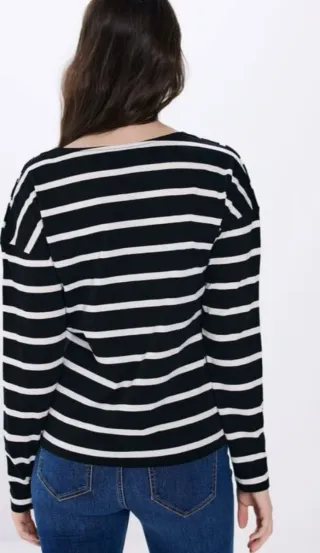 Camiseta Springfield Talla XL Rayas