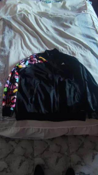 Chaqueta Adidas Talla XXL Negra Multicolor