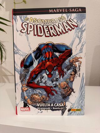 Cómic spiderman de vuelta a casa