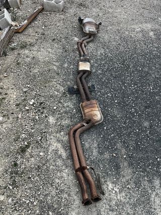 Línea escape BMW E46 6 cilindros