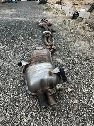 Línea escape BMW E46 6 cilindros