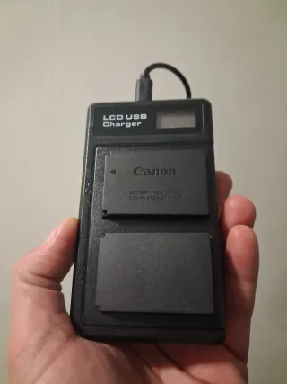 Cámara Canon EOS Negra