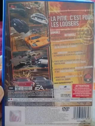 PlayStation 2 Burnout Revenge (Francés)