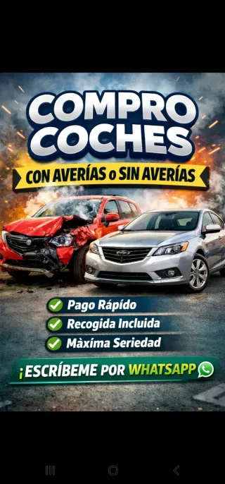 Se compran coches con avería sin avería embargos