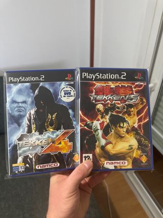 Tekken 4 y Tekken 5 PS2