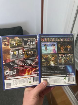 Tekken 4 y Tekken 5 PS2
