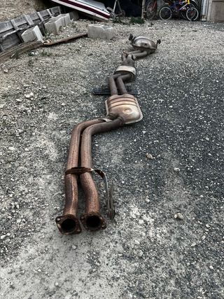 Línea escape BMW E46 6 cilindros
