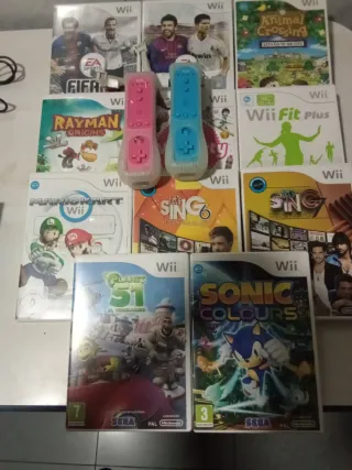 Nintendo Wii Edición Limitada Azul