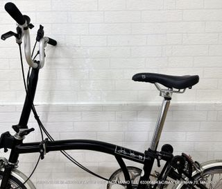 Bicicleta Brompton Nera Pieghevole