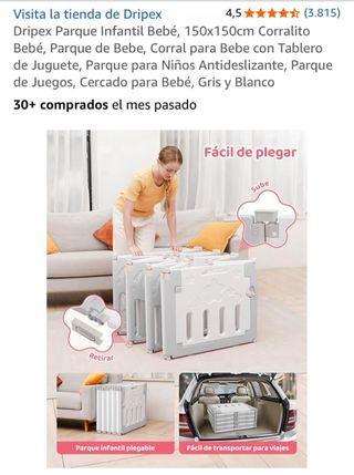 Parque infantil corralito corral niños juego