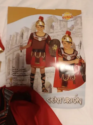 Disfraz Romano Niño Talla 3-4