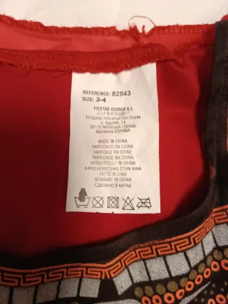 Disfraz Romano Niño Talla 3-4