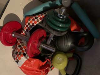 Set pesi palestra 9 pezzi