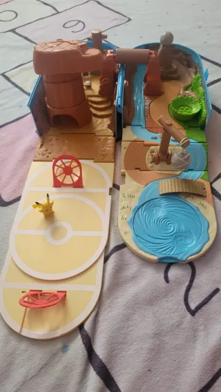 Mochila Juguete Playset Pokémon Batalla Desierto