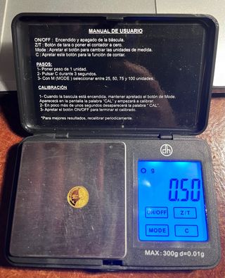 Moneda Oro 0,5 grs Graf Zeppelin 2017