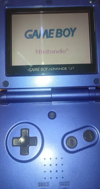 Game Boy Advance SP Azul + Spyro 2 + cargador