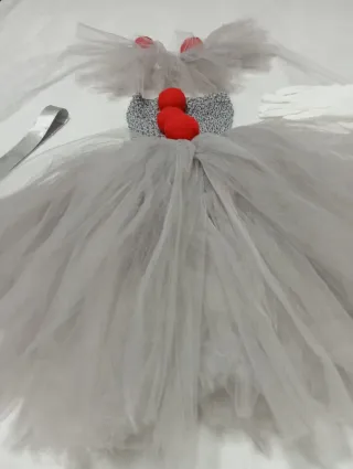 Disfraz Payaso Niña SIN GLOBO,ideal 8 a 10 años