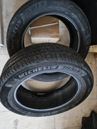 Pareja Neumáticos Michelin 225/55 R 18