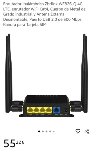 Router internet con SIM