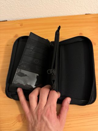 Portadocumentos táctico negro